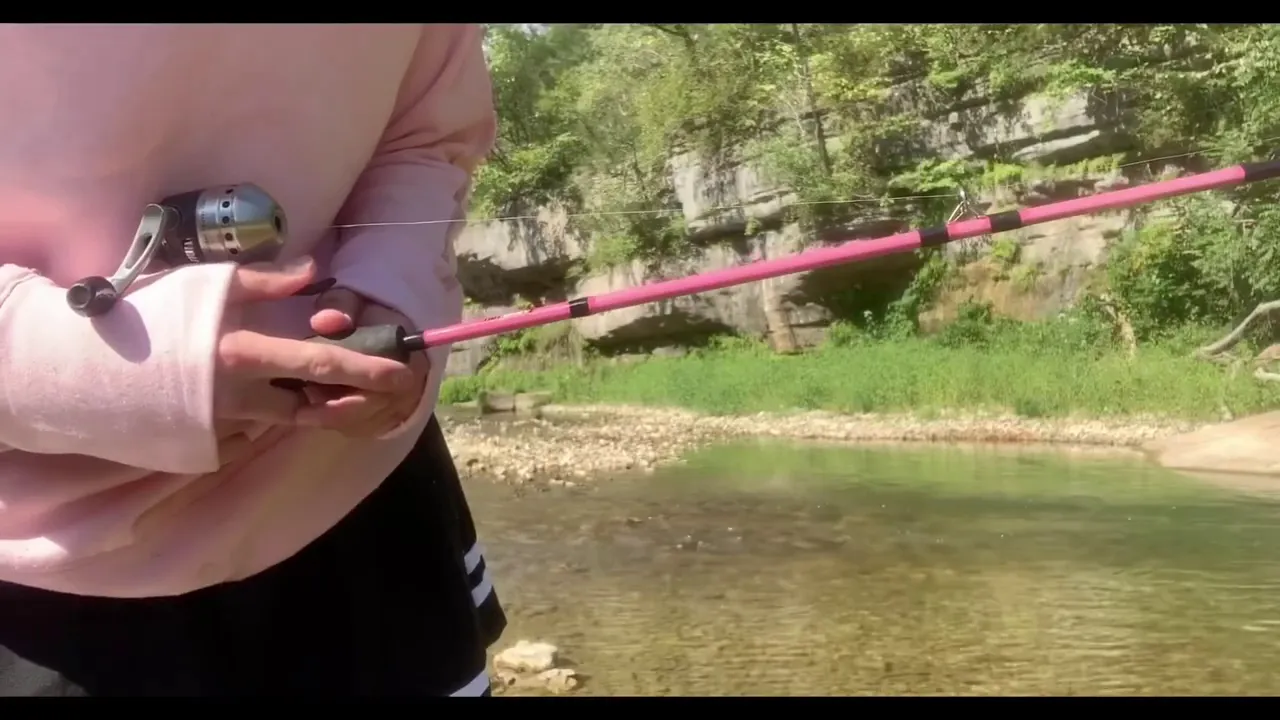 Femboy Fishing - A SNAKE on the LOG